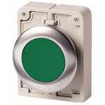 Eaton RMQ Titan M30 Series Green Momentary Push Button, 30mm Cutout, IP67