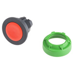 Schneider Electric Harmony ZB5 Series Red Momentary Push Button Head, 30mm Cutout, IP66, IP67, IP69K