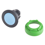Schneider Electric Harmony ZB5 Series Blue Momentary Push Button Head, 30mm Cutout, IP66, IP67, IP69K