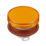 Idec HW Series Amber Push Button Head, 22mm Cutout, IP20
