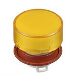 Idec HW Series Yellow Push Button Head, 22mm Cutout, IP20