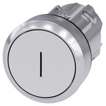 Siemens SIRIUS ACT Series White Momentary Push Button, 22mm Cutout, IP66, IP67, IP69K