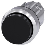 Siemens SIRIUS ACT Series Black Momentary Push Button, 22mm Cutout, IP66, IP67, IP69K