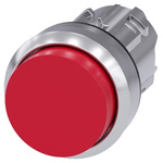 Siemens SIRIUS ACT Series Red Momentary Push Button, 22mm Cutout, IP66, IP67, IP69K