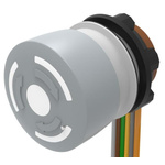 EAO Series 84 Series Grey Twist Release Push Button, 22mm Cutout, IP65