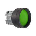 Schneider Electric Harmony XB4 Series Green Momentary Push Button Head, 22mm Cutout, IP66, IP67, IP69K