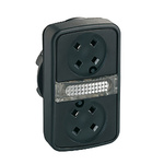 Schneider Electric ZB5 Series Black Momentary Push Button Head, 22mm Cutout, IP66, IP67, IP69K