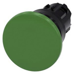 Siemens 3SU1 Series Green Momentary Push Button Head, 22mm Cutout, IP66, IP67, IP69K