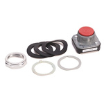 Allen Bradley 800T Series Red Momentary Push Button Head, 30mm Cutout, IP65