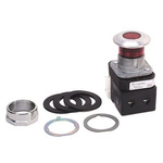 Allen Bradley 800T Series Red Illuminated Push Pull Push Button Head, 30mm Cutout, IP65