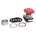 Allen Bradley 800T Series Red Push Pull, Twist Release Push Button Head, 30mm Cutout, IP65
