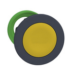 Schneider Electric ZB5 Series Yellow Maintained Push Button Head, 30mm Cutout, IP66, IP67, IP69K