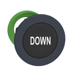 Schneider Electric ZB5 Series Black Momentary Push Button Head, 30mm Cutout, IP66, IP67, IP69K