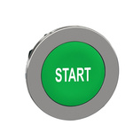 Schneider Electric ZB4 Series Green Momentary Push Button Head, 30mm Cutout, IP66, IP67, IP69K