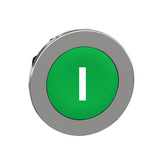 Schneider Electric ZB4 Series Green Momentary Push Button Head, 30mm Cutout, IP66, IP67, IP69K