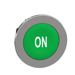 Schneider Electric ZB4 Series Green Momentary Push Button Head, 30mm Cutout, IP66, IP67, IP69K