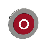 Schneider Electric ZB4 Series Red Momentary Push Button Head, 30mm Cutout, IP66, IP67, IP69K
