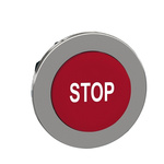 Schneider Electric ZB4 Series Red Momentary Push Button Head, 30mm Cutout, IP66, IP67, IP69K