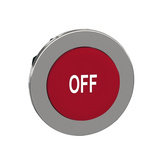 Schneider Electric ZB4 Series Red Momentary Push Button Head, 30mm Cutout, IP66, IP67, IP69K