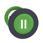 Schneider Electric ZB5 Series Green Momentary Push Button Head, 30mm Cutout, IP66, IP67, IP69K