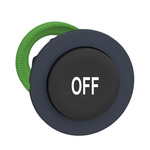 Schneider Electric ZB5 Series Black Momentary Push Button Head, 30mm Cutout, IP66, IP67, IP69K