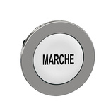 Schneider Electric ZB4 Series White Momentary Push Button Head, 30mm Cutout, IP66, IP67, IP69K