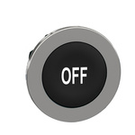 Schneider Electric ZB4 Series Black Momentary Push Button Head, 30mm Cutout, IP66, IP67, IP69K