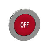 Schneider Electric ZB4 Series Red Momentary Push Button Head, 30mm Cutout, IP66, IP67, IP69K
