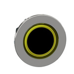 Schneider Electric ZB4 Series Yellow Push Button Head, 30mm Cutout, IP66, IP67, IP69K