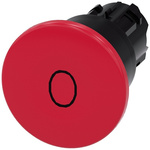 Siemens SIRIUS ACT Series Red Latching Push Button Head, 22mm Cutout, IP66, IP67, IP69K