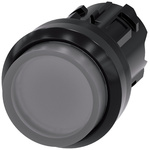 Siemens SIRIUS ACT Series Clear Momentary Push Button Head, 22mm Cutout, IP66, IP67, IP69K