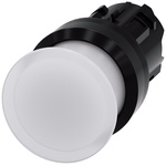 Siemens SIRIUS ACT Series White Momentary Push Button Head, 22mm Cutout, IP66, IP67, IP69K
