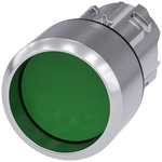 Siemens SIRIUS ACT Series Green Momentary Push Button Head, 22mm Cutout, IP66, IP67, IP69K