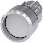 Siemens SIRIUS ACT Series White Momentary Push Button Head, 22mm Cutout, IP66, IP67, IP69K
