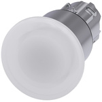 Siemens SIRIUS ACT Series White Momentary Push Button Head, 22mm Cutout, IP66, IP67, IP69K