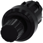Siemens Black Push Button, 29.5mm Cutout, IP66, IP67, IP69K