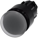 Siemens SIRIUS ACT Series Clear Latching Push Button Head, 22mm Cutout, IP66, IP67, IP69K