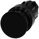 Siemens SIRIUS ACT Series Black Momentary Push Button Head, 22mm Cutout, IP66, IP67, IP69K