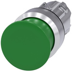 Siemens SIRIUS ACT Series Green Momentary Push Button Head, 22mm Cutout, IP66, IP67, IP69K