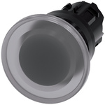 Siemens SIRIUS ACT Series Clear Momentary Push Button Head, 22mm Cutout, IP66, IP67, IP69K