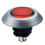 Schmersal NMLRT Series Red Illuminated Momentary Push Button, 22.3mm Cutout, IP67, IP69K