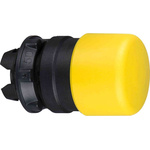 Schneider Electric ZB5 Series Yellow Spring Return Push Button Head, 22mm Cutout, IP66, IP67, IP69K