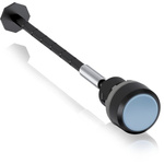 ABB KPR3 Series Blue Momentary Push Button Head, 22.5mm Cutout