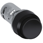 ABB CP4 Series Black Maintained Push Button Head, 22.5mm Cutout