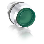 ABB MP3 Series Green Momentary Push Button Head, 22.5mm Cutout