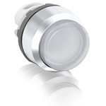 ABB MP3 Series White Momentary Push Button Head, 22.5mm Cutout