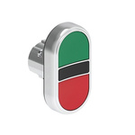 Lovato LPSB71 Series Green, Red Momentary Push Button, 22mm Cutout