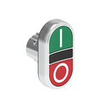 Lovato LPSB71 Series Green, Red Momentary Push Button, 29.5mm Cutout