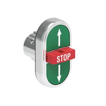 Lovato LPSB73 Series Push Button Head, 29.5 Cutout