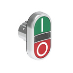 Lovato LPSBL71 Series Green, Red Momentary Push Button, 22mm Cutout